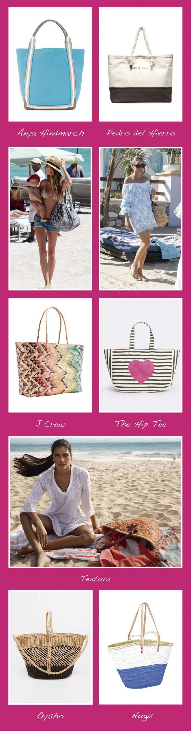 Bolsas de playa para este verano 2014 Bolsas de playa para este verano 2014