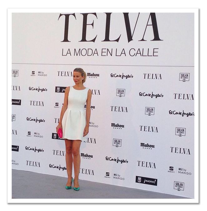 María León en el photocall de Telva