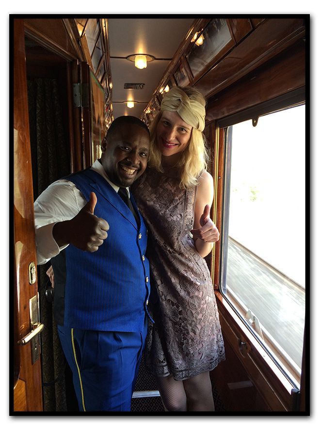 María León, viaje en el tiempo en el Venice Simplon-Orient-Express