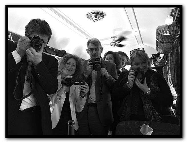 María León, viaje en el tiempo en el Venice Simplon-Orient-Express