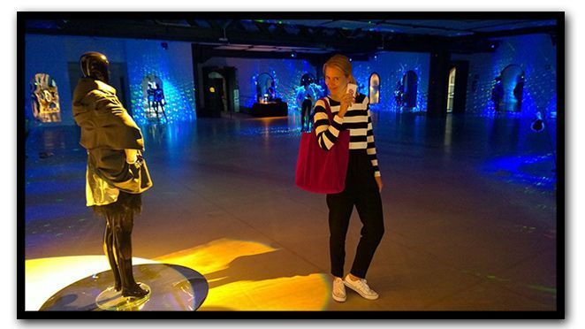 María León en “Bilbao Internacional Art & Fashion” que se ha mostrado en el Centro Cultural AlhóndigaBilbao
