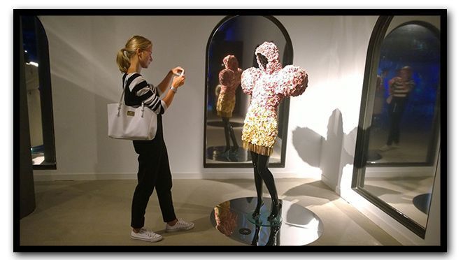 María León en “Bilbao Internacional Art & Fashion” que se ha mostrado en el Centro Cultural AlhóndigaBilbao