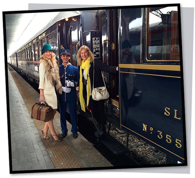 María León, viaje en el tiempo en el Venice Simplon-Orient-Express
