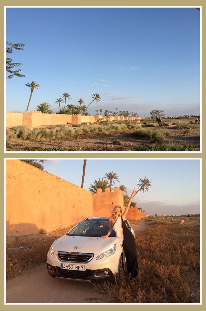 La muralla de la medina de Marrakech