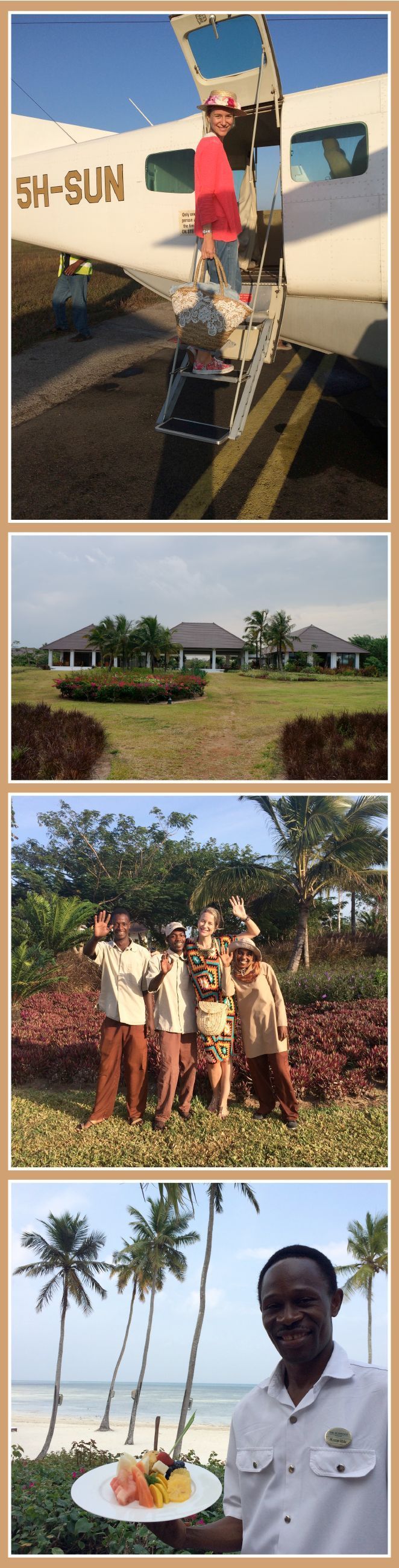 El hotel donde nos alejamos, el único miembro de selecto grupo “Leading Hotels of the World” en Tanzania