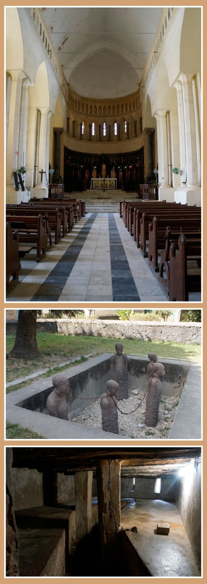 Posteriormente fuimos a visitar al antiguo mercado de esclavos, ahora convertido en una Iglesia Anglicana. 
