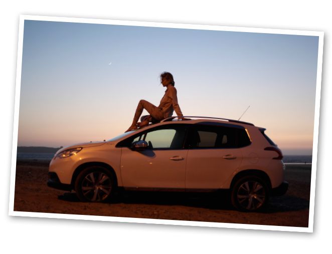 Fue allí donde tuve la suerte de llegar a tocar el sol y la luna en compañía de mi Peugeot 2008…Pura magia!!
