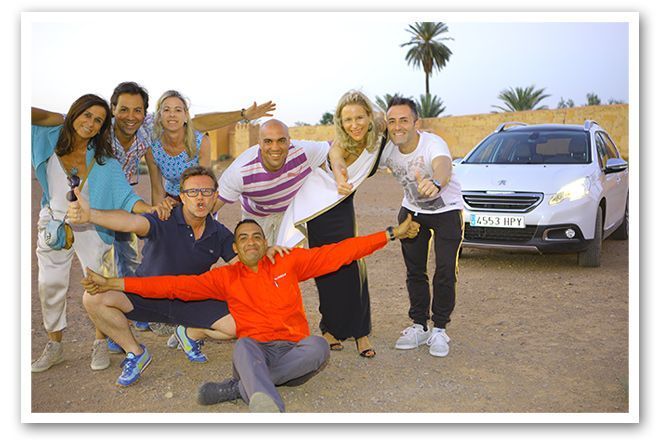 Equipo con el que trabajé durante toda mi aventura por Marruecos Equipo con el que trabajé durante toda mi aventura por Marruecos