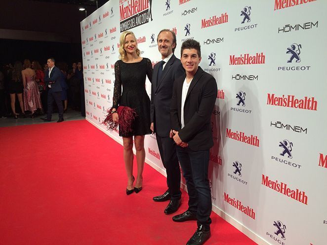 María León como Embajadora del Peugeot 2008, tuve el honor de entregar el Premio como Deportista Revelación a Maverik Viñales