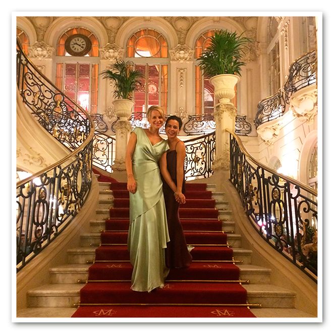 Espectacular María León preparada para la Gala que la Fundación SOS