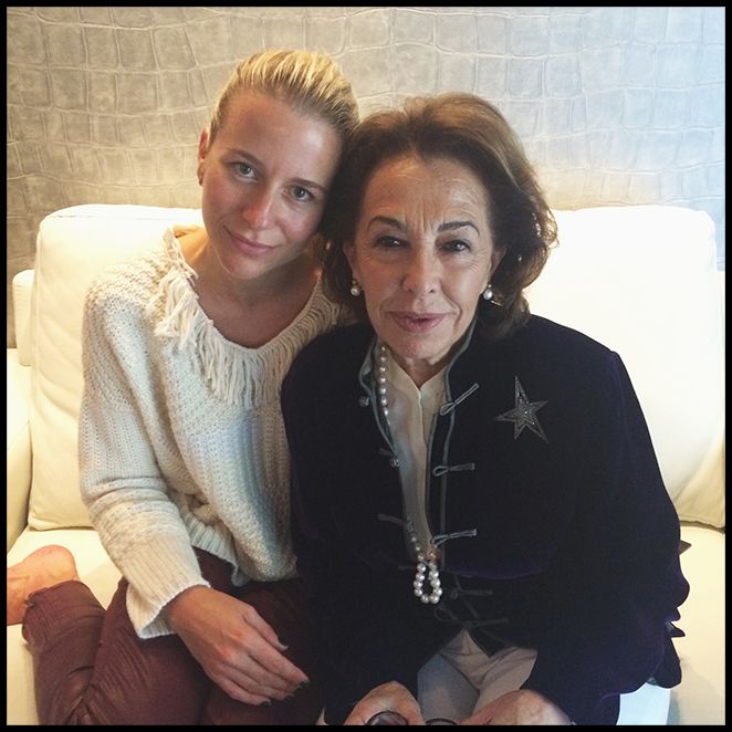 María León con Carmen Navarro María León con Carmen Navarro