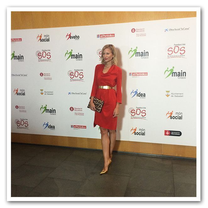 María León en la gala de la fundación SOS