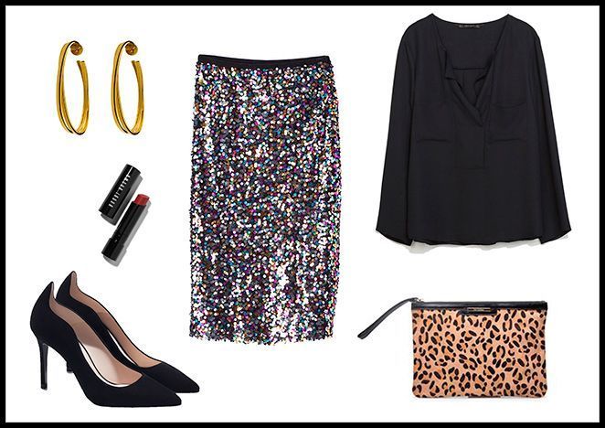 Hay clásicos que nunca fallan; una camisa de seda con buen corte, unos salones  y un toque de animal print en los accesorios y el look será infalible ;)