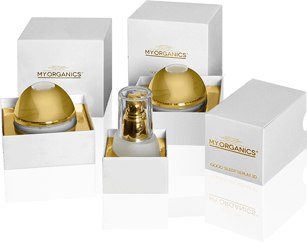La línea de productos antiedad MY.CREAM de MY.OGANICS 