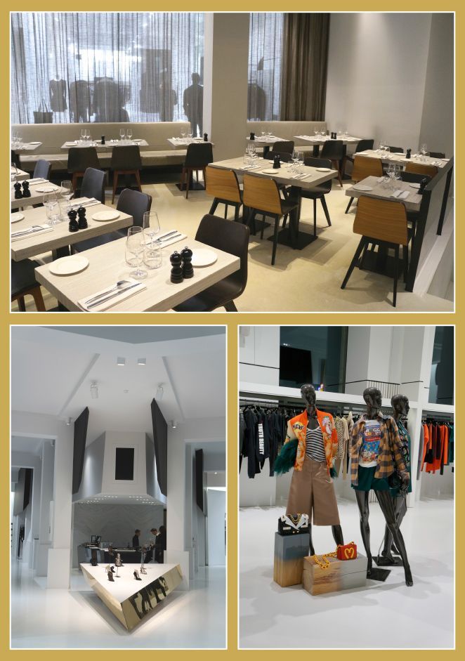 Restaurante Reinaissance es muy cool y moderno con un menú de aire muy italiano!!
