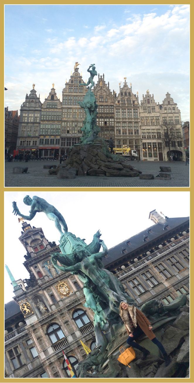 La Plaza Grote Markt en la que se encuentra el Ayuntamiento.