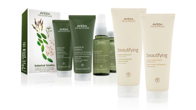 Beautifying y Botanical Kinetics de Aveda