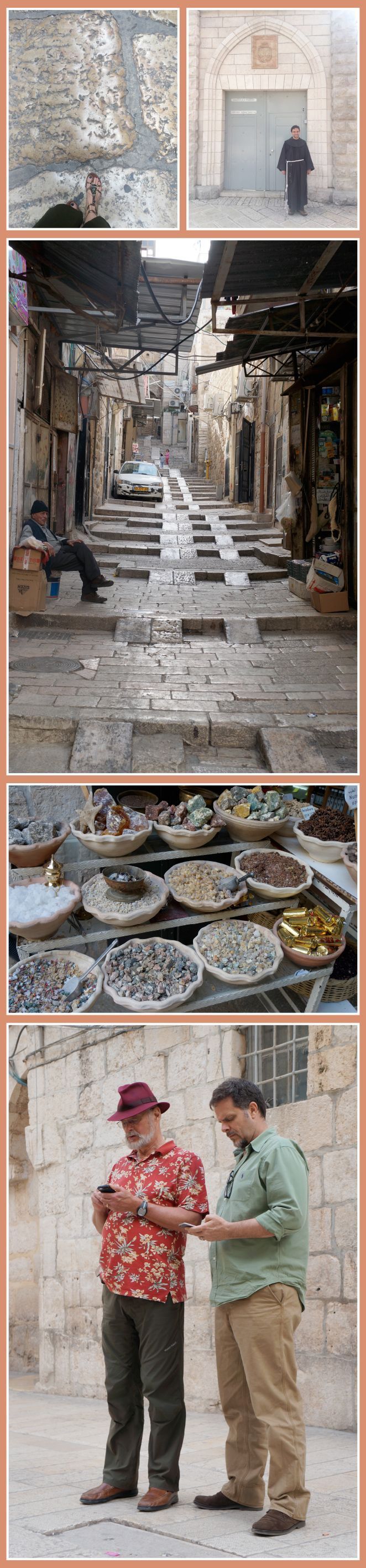 Vía Dolorosa, calle de la Ciudad Antigua de Jerusalén