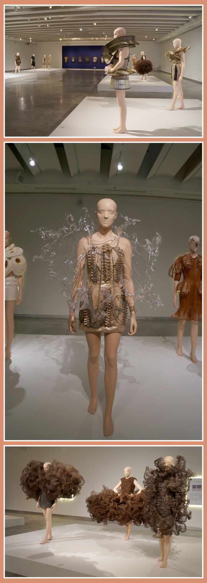 La exposición “New Couture by Iris Van Herpen”, Museo de Diseño del arquitecto israelí Ron Arad