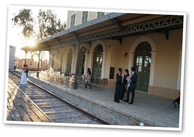 Estación de 1892 que construyeron los otomanos para ir de Jaffa a Jerusalen
