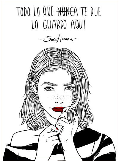 Todo lo que nunca te dije lo guardo aquí, de Sara Herranz (Ed. Lunwerg)