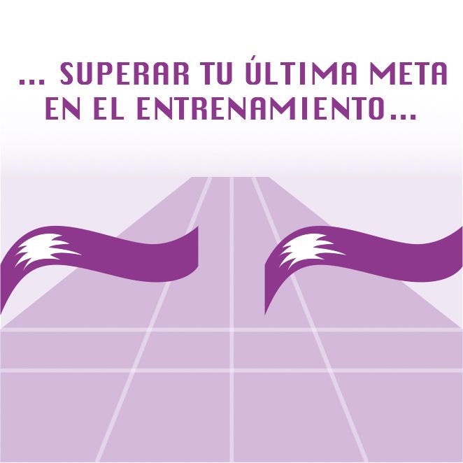 … superar tu última meta en el entrenamiento
