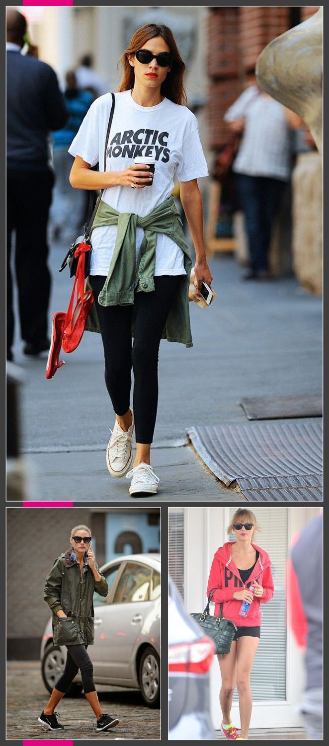Otras de las asiduas al gym son las it girls como Olivia Palermo, Alexa Chung y Taylor Swift