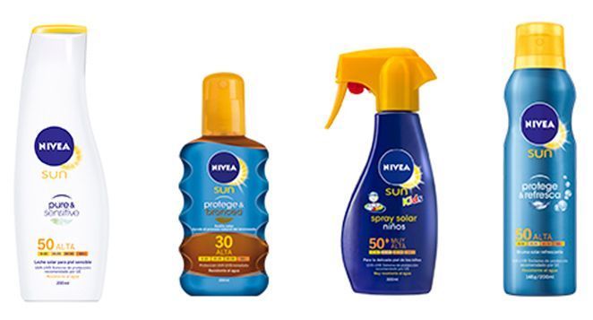Gama de solares de Nivea Sun