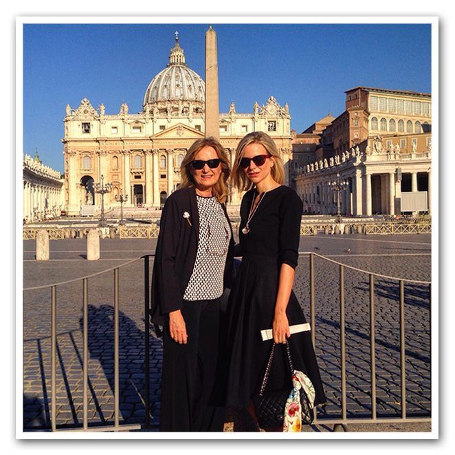 María León en Roma