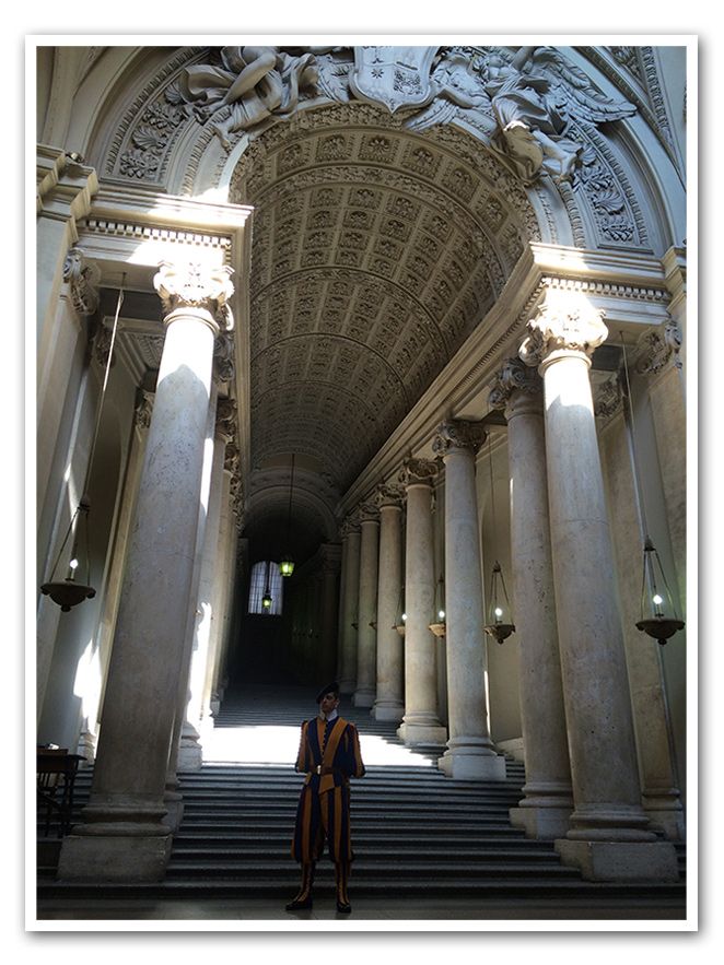 María León en el Vaticano, Roma