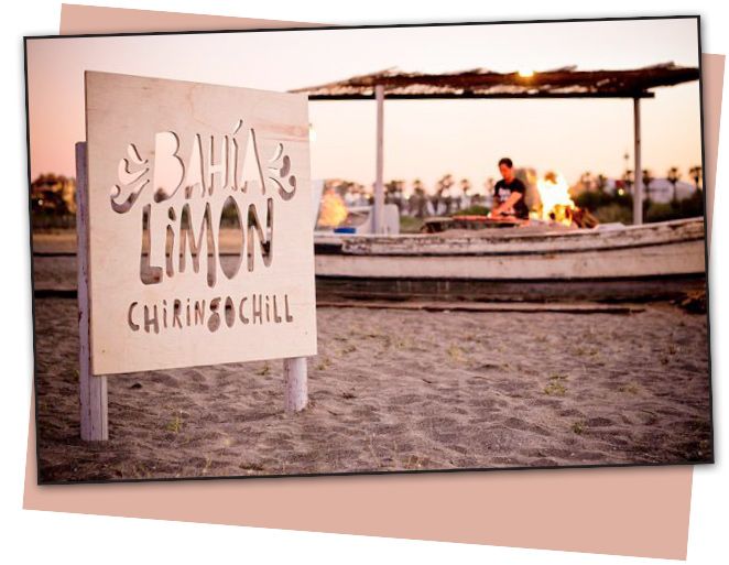 El chiringuito Bahía Limón es el lugar ideal para este plan!!