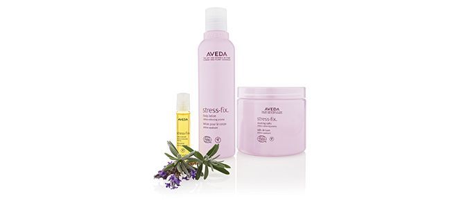 Línea stress-fix de Aveda