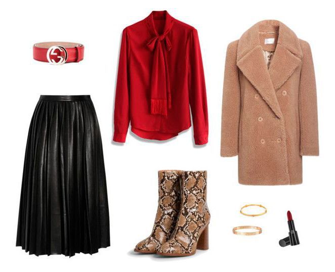 El día de Año Nuevo conseguirás ese toque especial combinándola con una blusa con lazada, otra prenda muy en tendencia! Unos botines de media caña en vez de stilettos clásicos aportarán un punto más casual al look