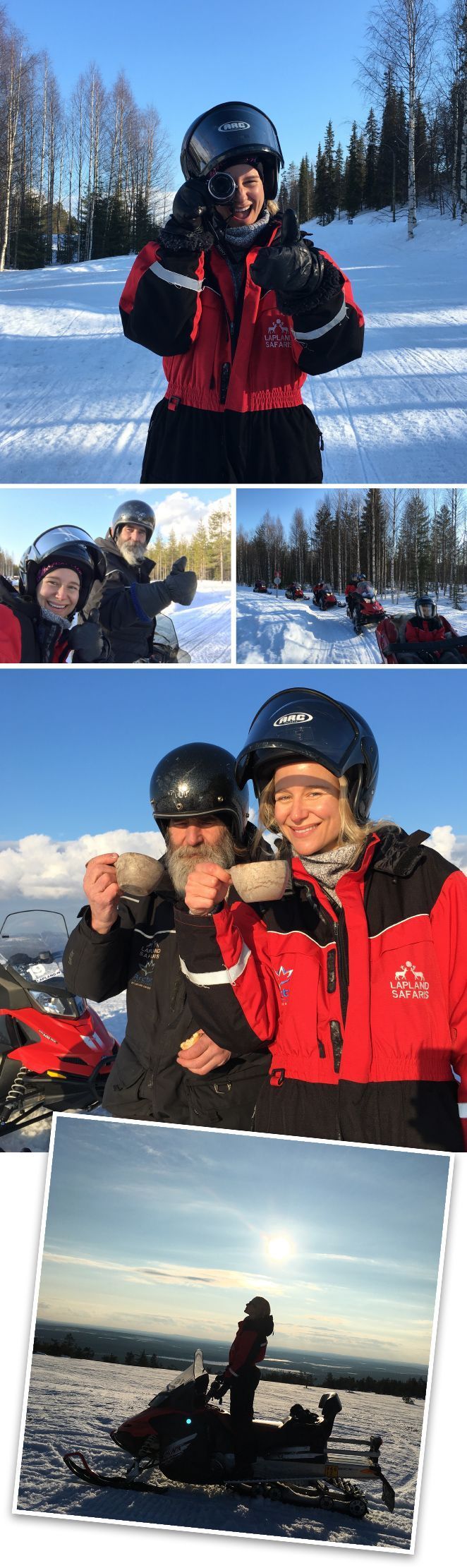 Snowmobile Safari con Lapland Safaris Luosto