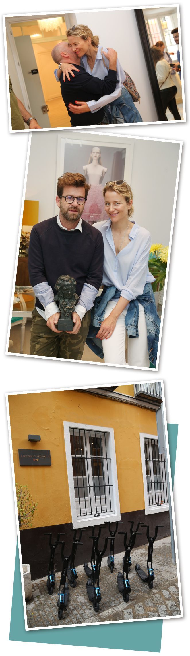 Estuvimos visitando el taller del diseñador Antonio García que junto con su hermano Fernando García, ganador de un Premio Goya por mejor vestuario, formar uno de los dúos con más talento en la moda española. Cada temporada crean colecciones que hacen soñar porque sus vestidos son la perfecta simbiosis entre la atractiva esencia andaluza y un elegante toque contemporáneo.
