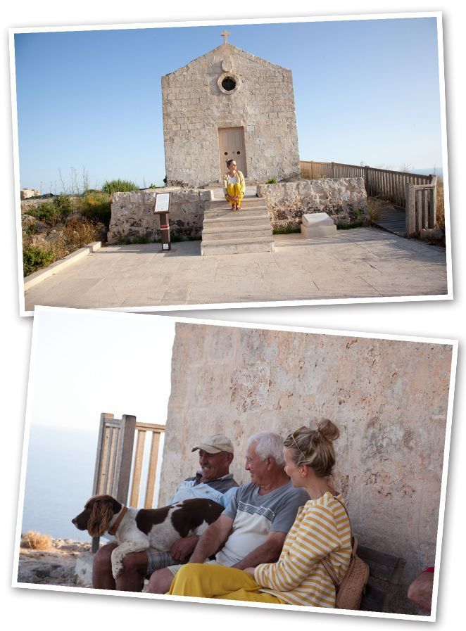 Cerca de Medina, en Dingli, se encuentra la Iglesia de Magdalena que es un precioso lugar para ver puesta de sol por sus increíbles vistas!!