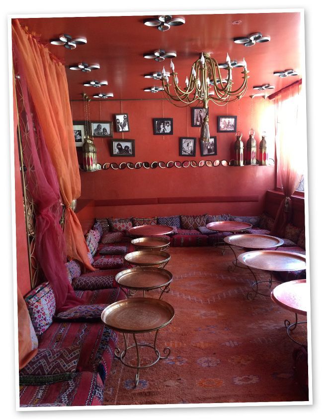 Cafe Arabe en la Medina es el lugar ideal para un almuerzo ligero de cocina marroquí con toque occidental.