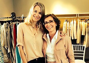 María León en la charla sobre Moda y Tendencias en la tienda de Pedro del Hierro